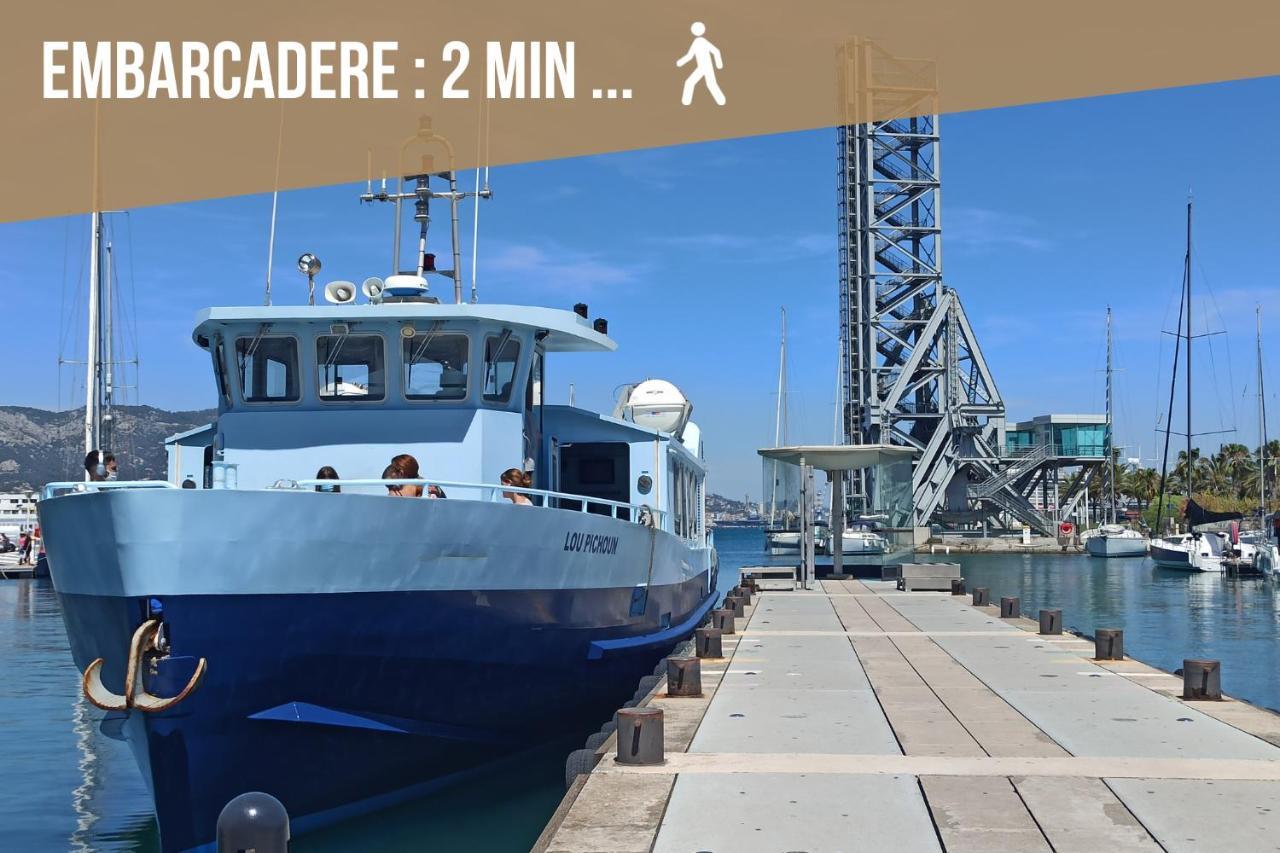 Ferienwohnung Le Voilier - Port De Plaisance - Host Provence La Seyne-sur-Mer Exterior foto